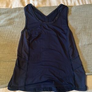 Navy Slightly Fitted Lululemon Shirt